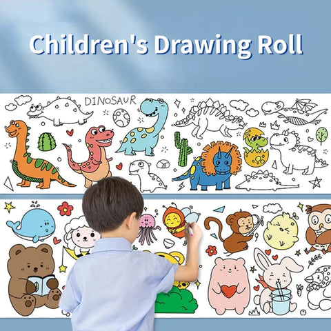 Kids Drawing Roll